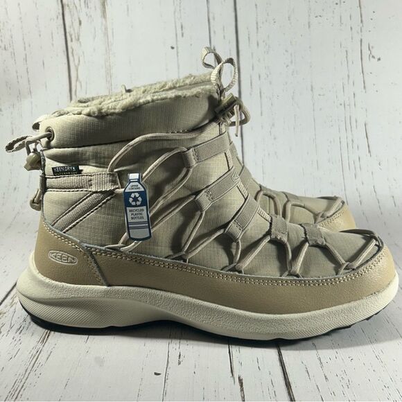 Keen Uneek SNK Chukka II WP Shoes Boots Brown Size Womens 8 - Picture 1 of 10